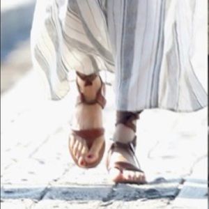 Size 10 / Sarah Flint Espadrille Sandals